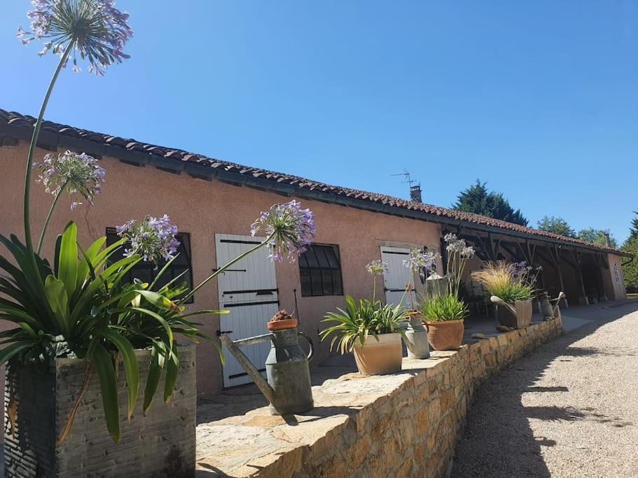 Dependance Pour 1 A 4 Pers Au Calme Dans Propriete Marboz Exterior foto